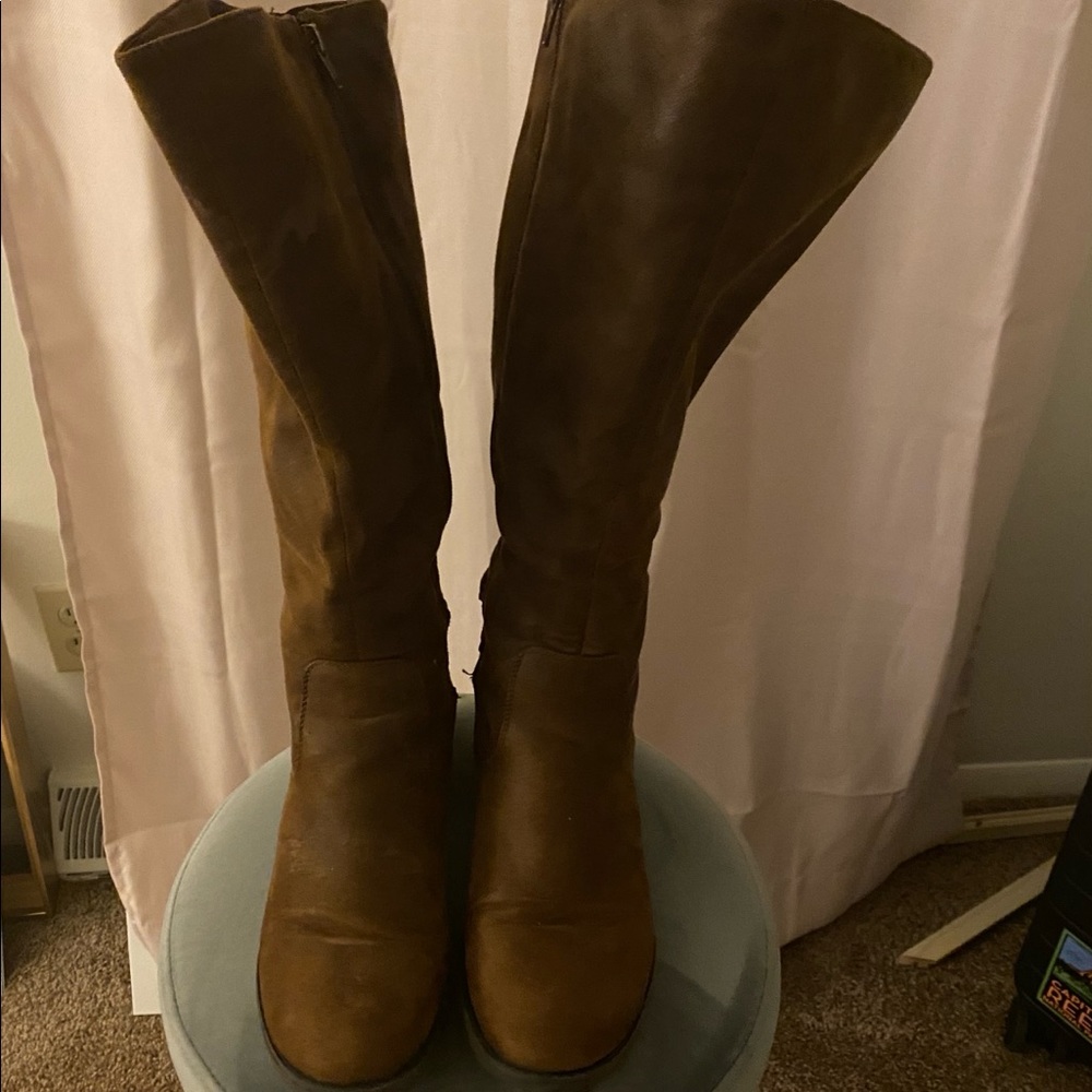 BareTraps Riding Boot WIDE CALF